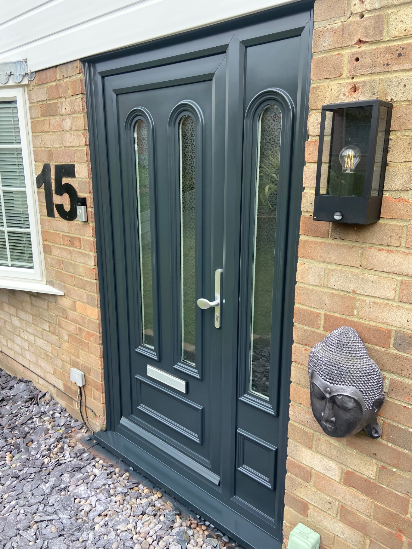 Professional UPVC window respray by Shaw Spray Ltd in West Sussex