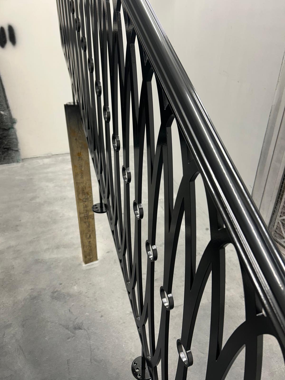 Professional balustrade spraying by Shaw Spray Ltd in West Sussex