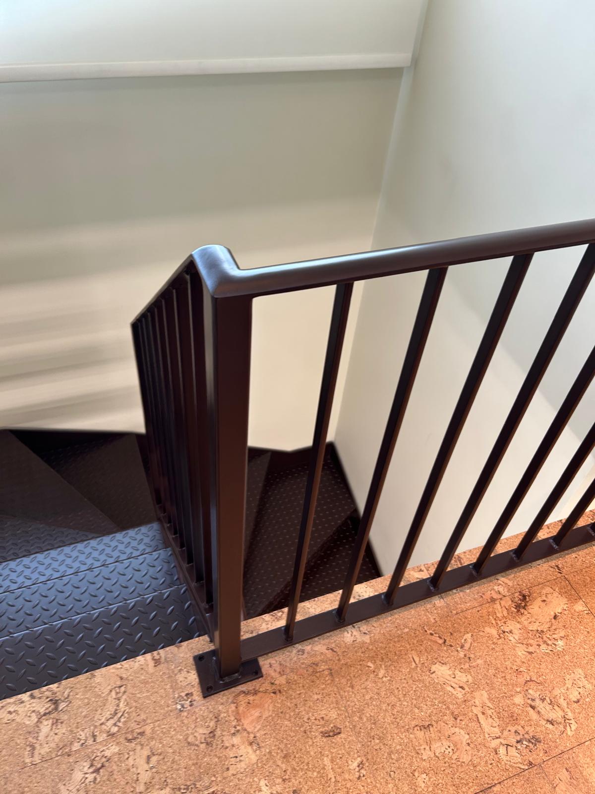Professional balustrade spraying by Shaw Spray Ltd in West Sussex