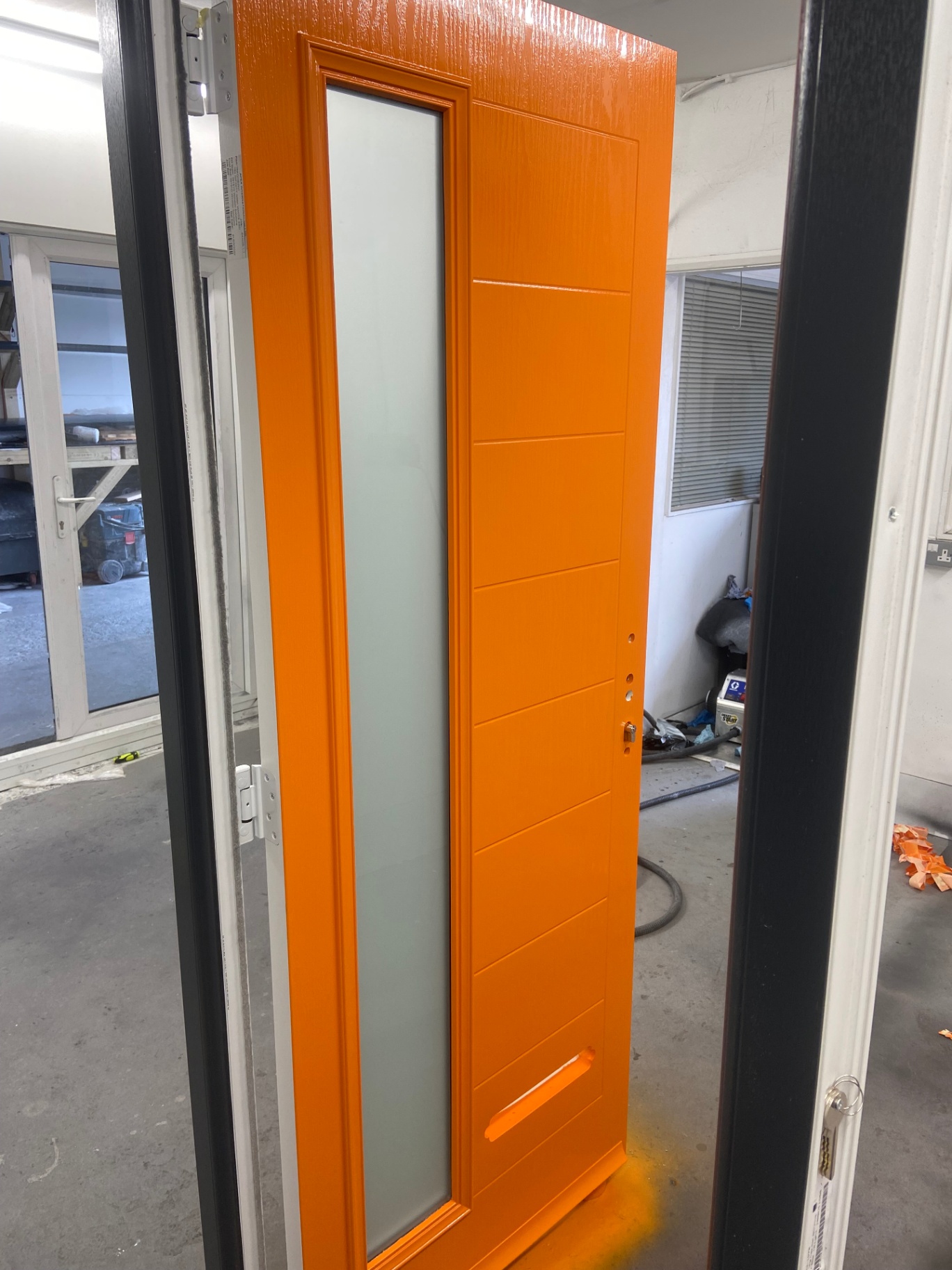 Professional UPVC window respray by Shaw Spray Ltd in West Sussex