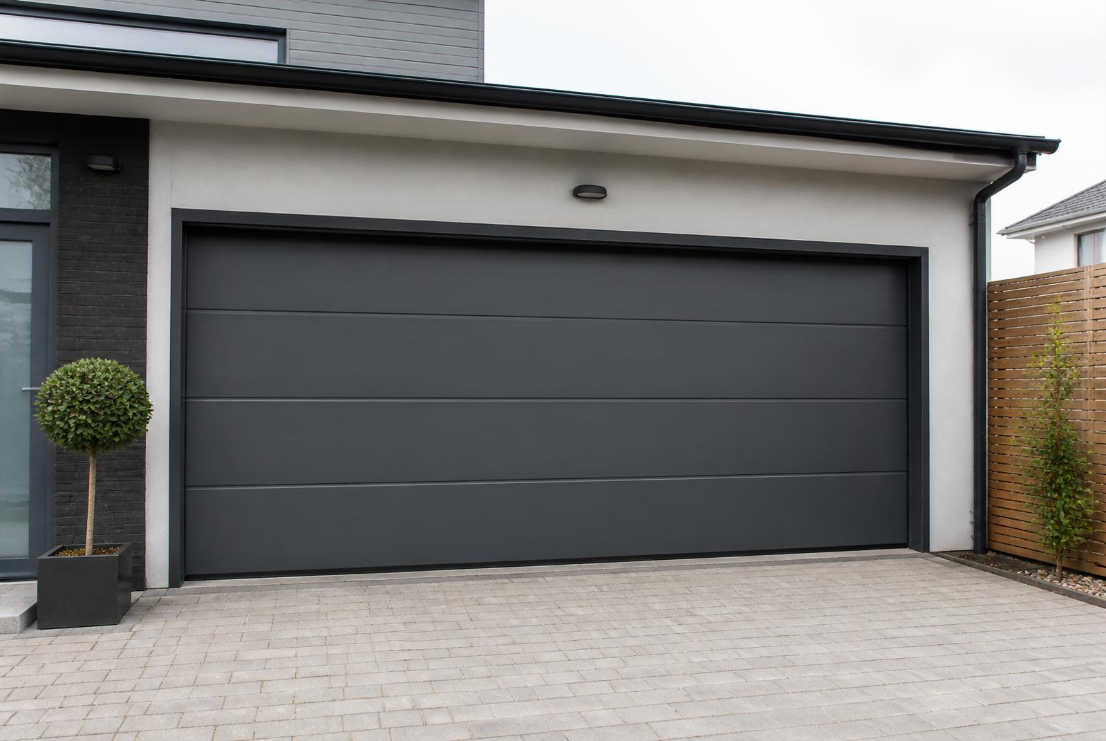 Garage Door Respraying — example of Shaw Spray's work